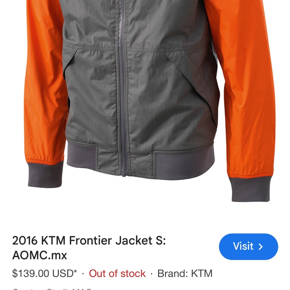 KTM Frontier Jacket - Picture 8 of 8